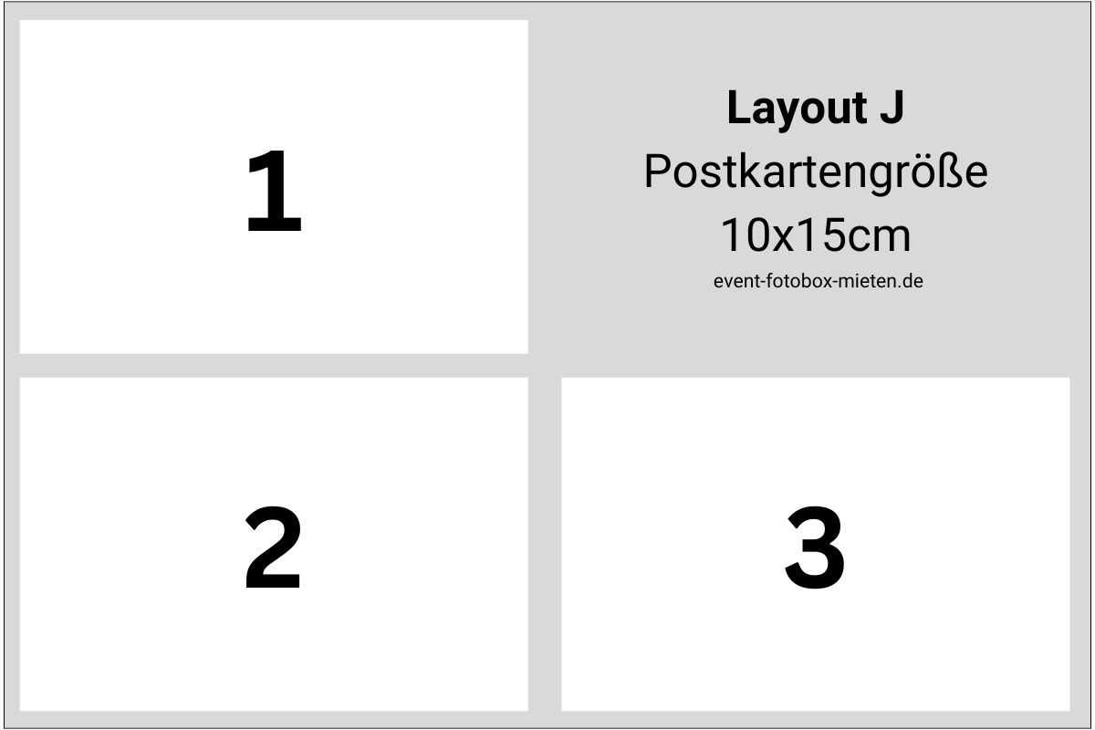 Fotobox Layout J